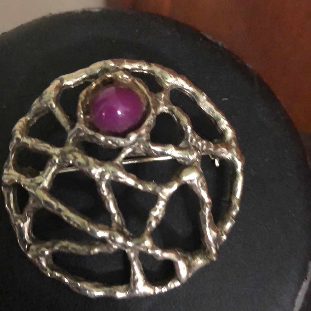 Silver pin